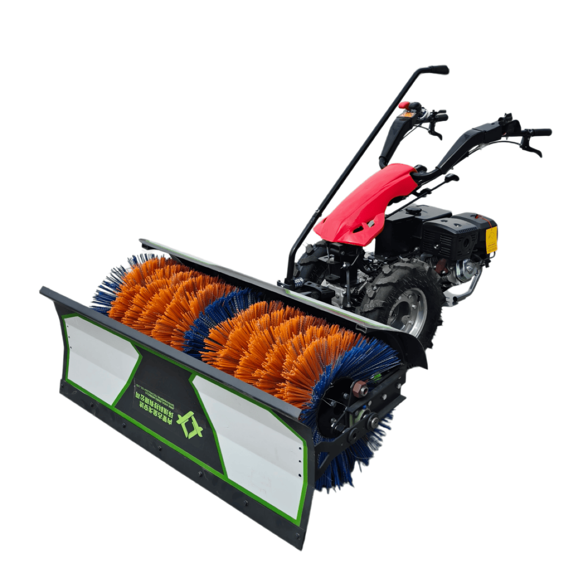 Push and sweep attachment