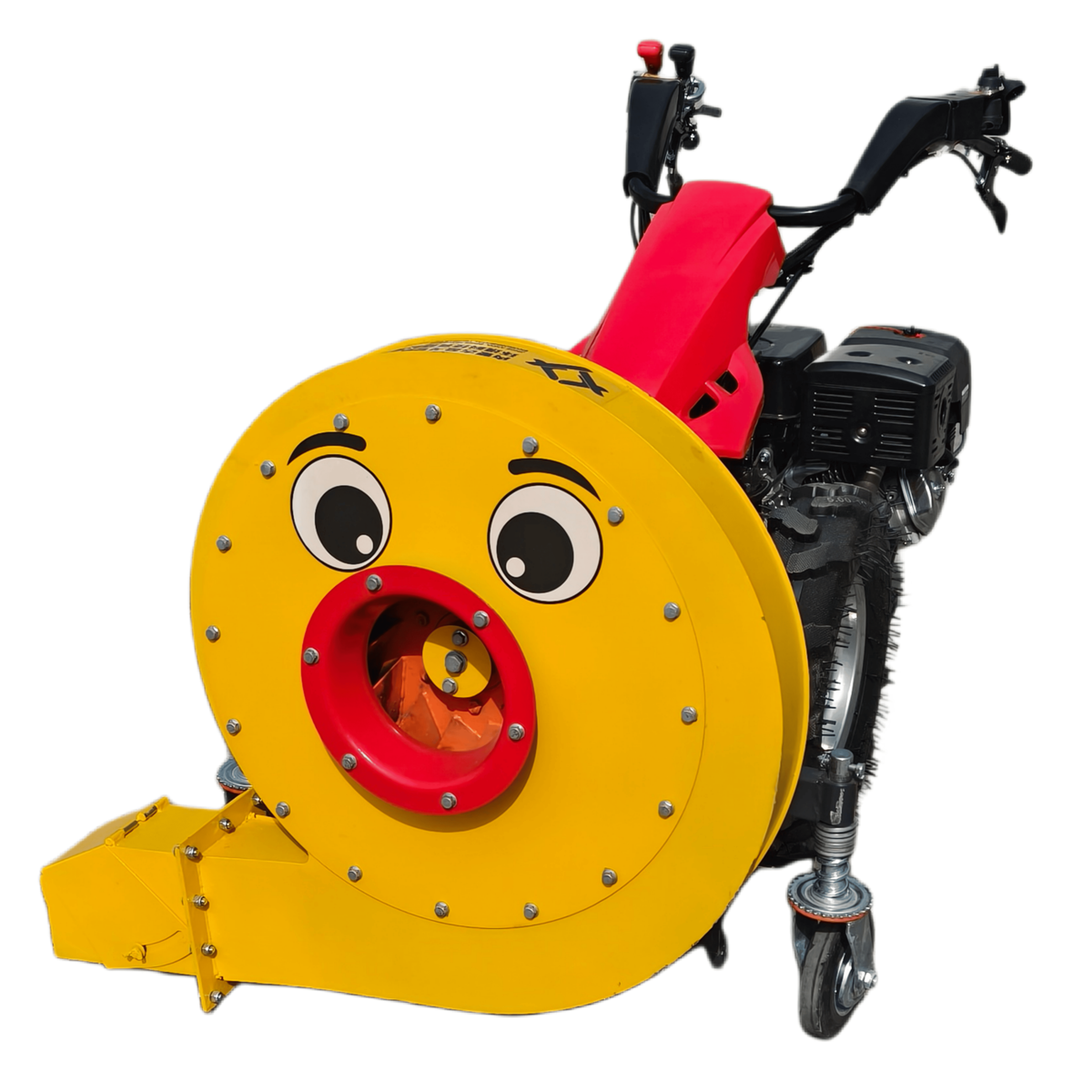 Blower and leaf blower
