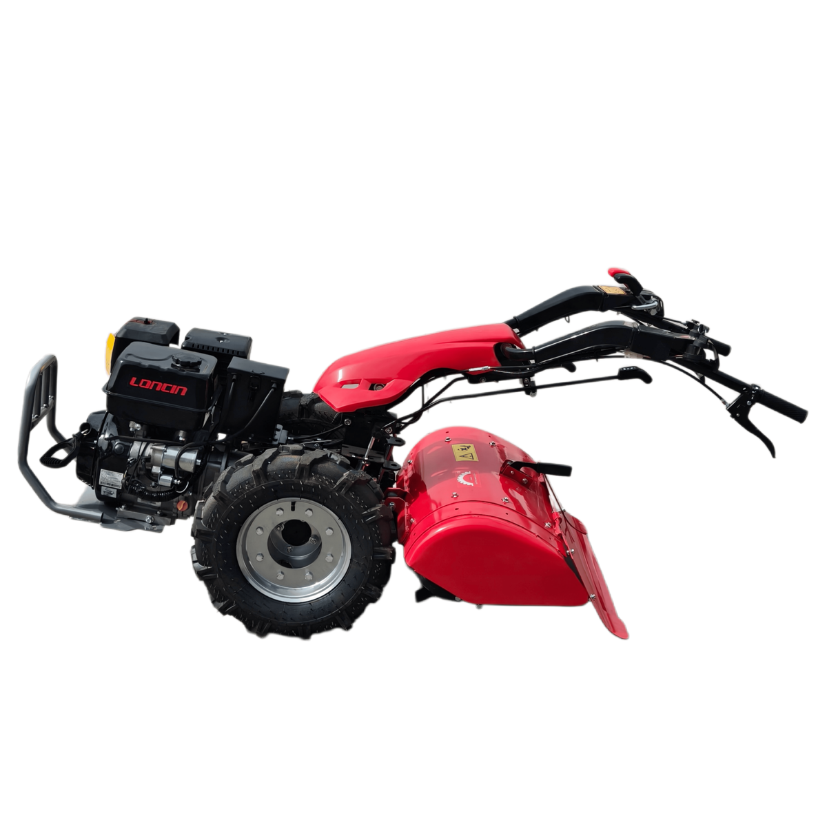 Rotary tiller attachment